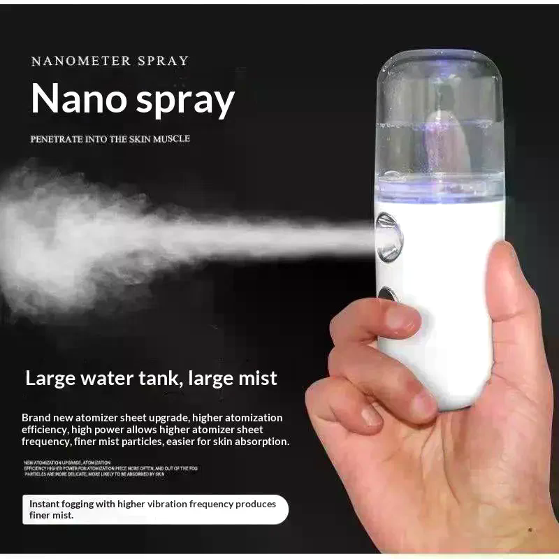 Facial Steamer Nano - Nano Mister-minihumidificador facial de 30 Ml,