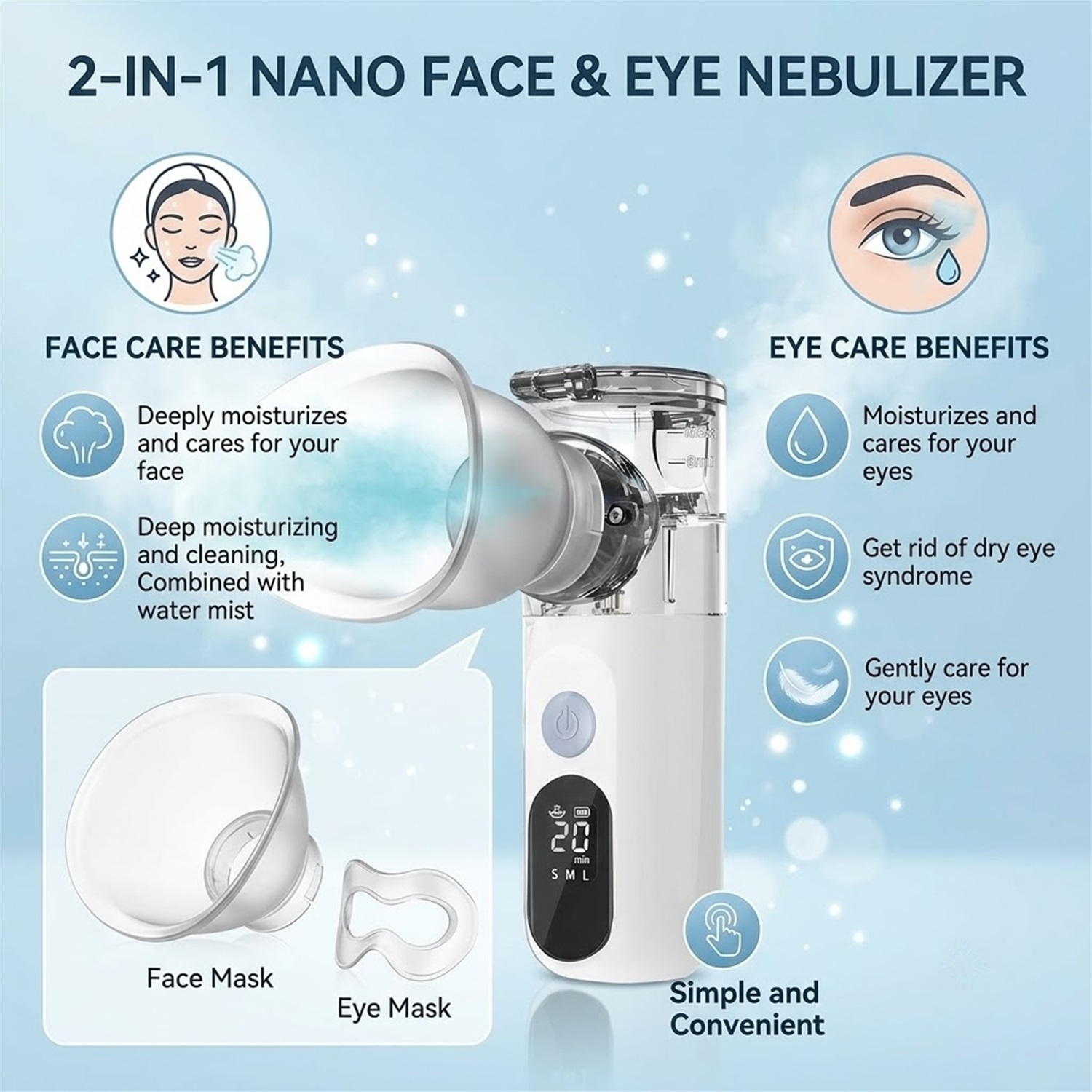 Vaporizador Facial Portátil Mi - Facial Steamer Nano reseña y precio