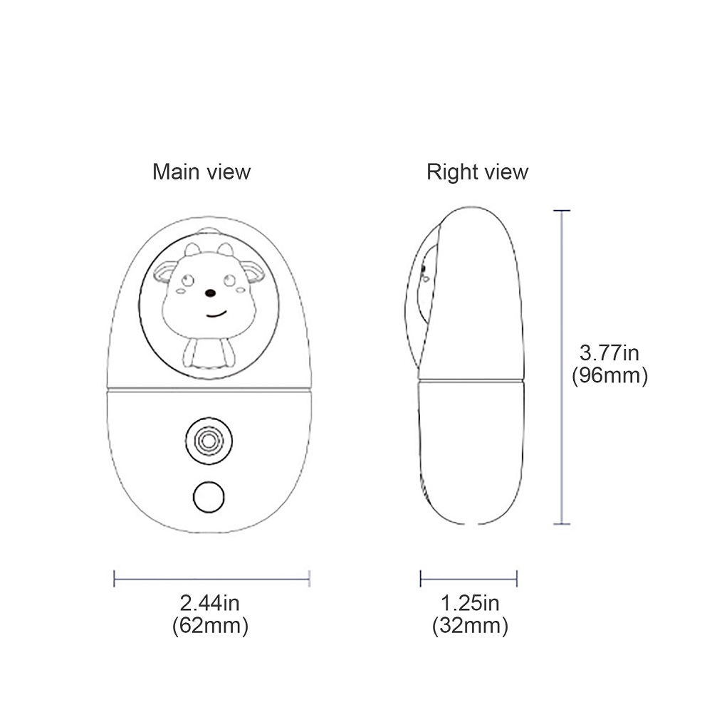 Mini humidificador facial de d - Facial Steamer Nano reseña y precio