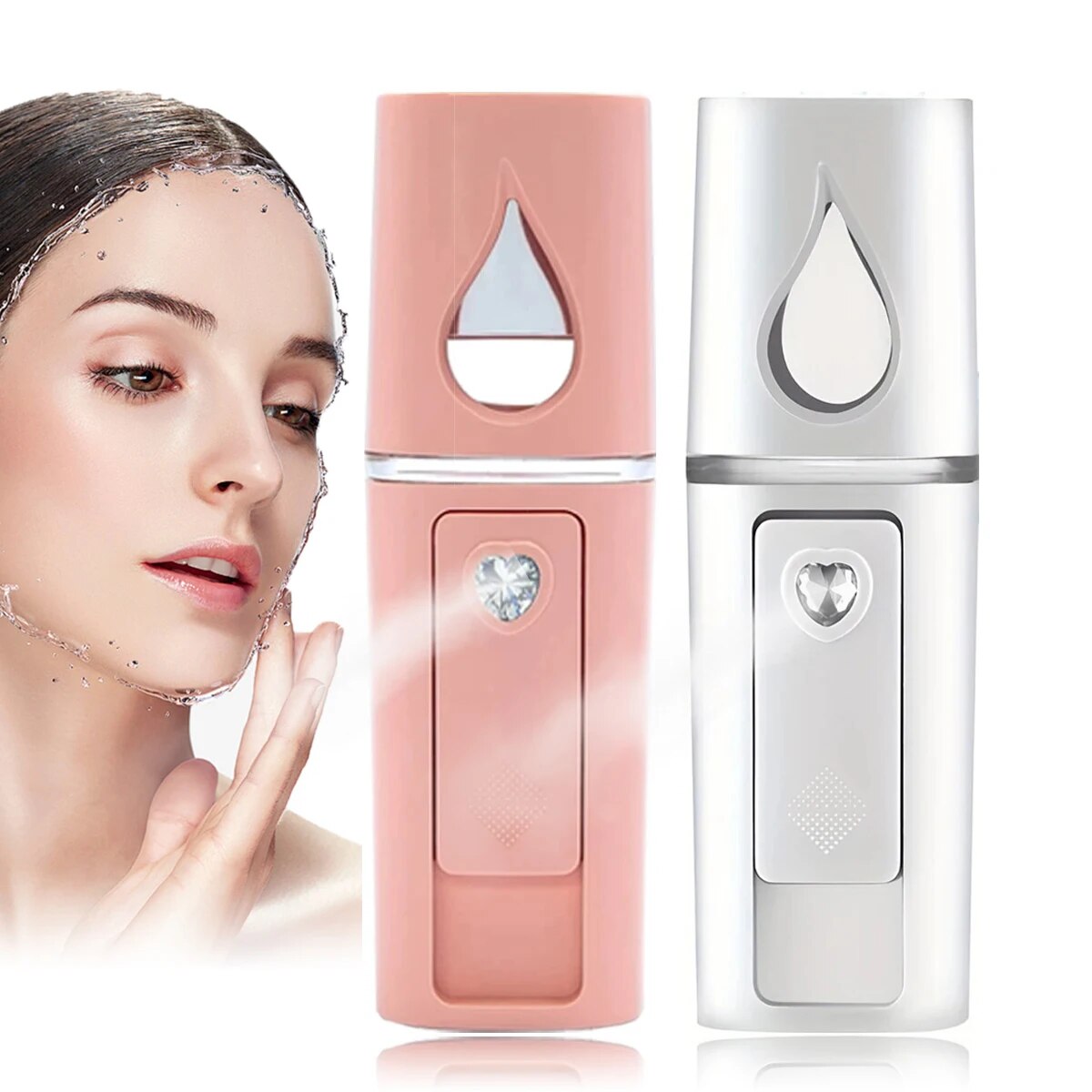 1 uds/3 uds 20ml vaporizador F - Facial Steamer Nano reseña y precio