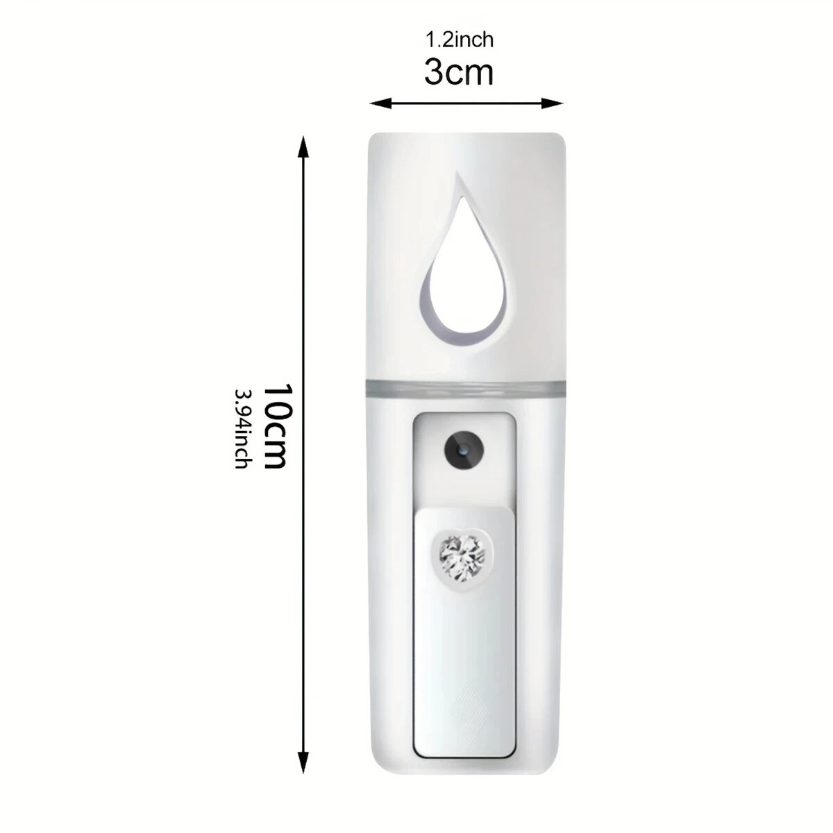 1 uds/3 uds 20ml vaporizador F - Facial Steamer Nano reseña y precio