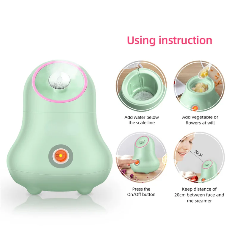 Vaporizador Facial de frutas y - Facial Steamer Nano reseña y precio