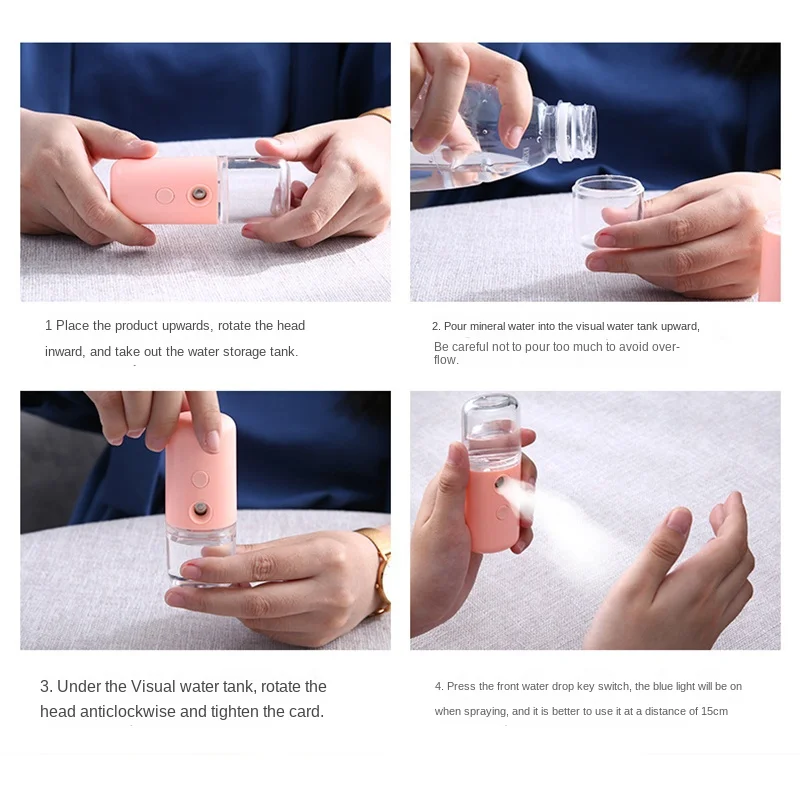 Mini humidificador portátil, d - Facial Steamer Nano reseña y precio