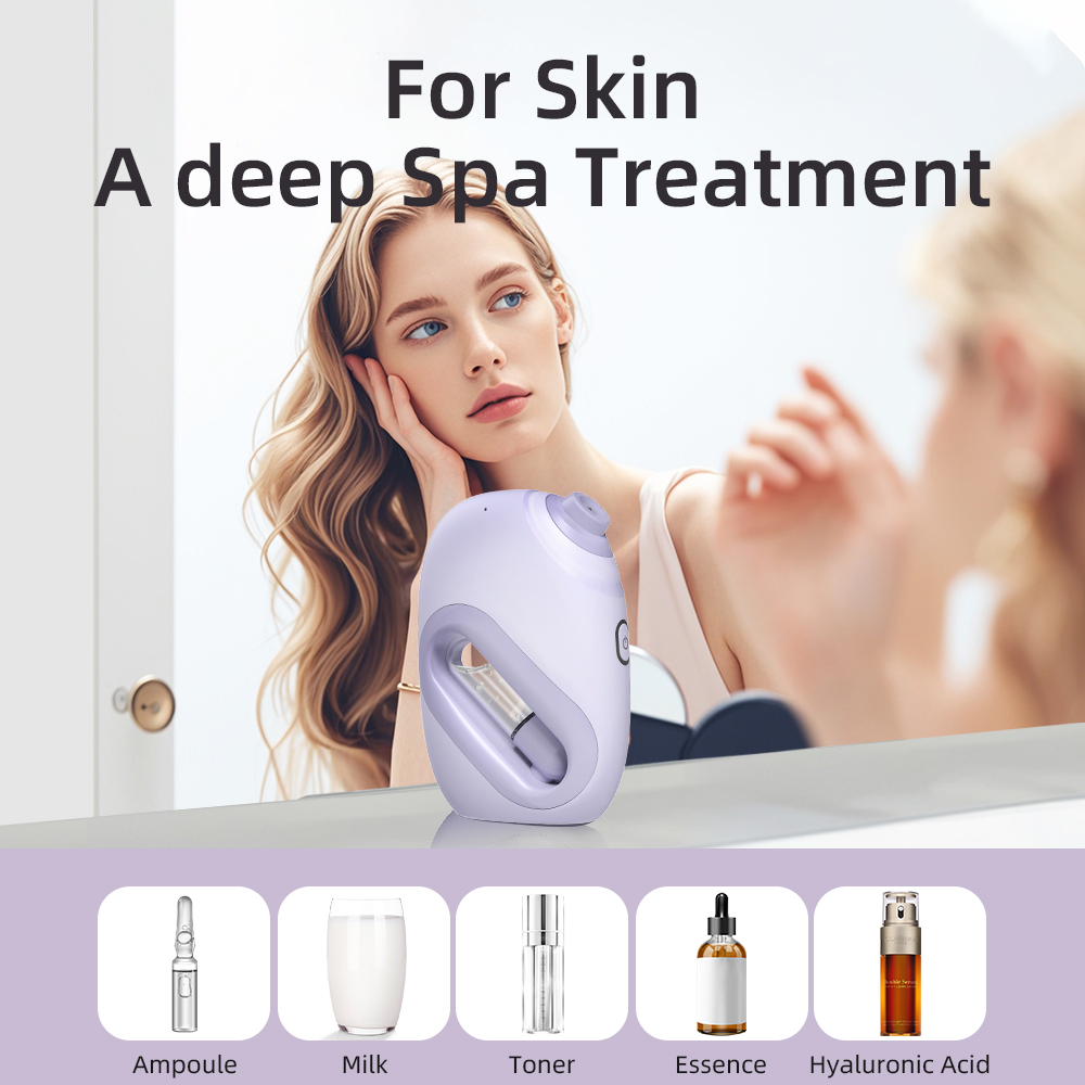 Nano pulverizador Facial, vapo - Facial Steamer Nano reseña y precio
