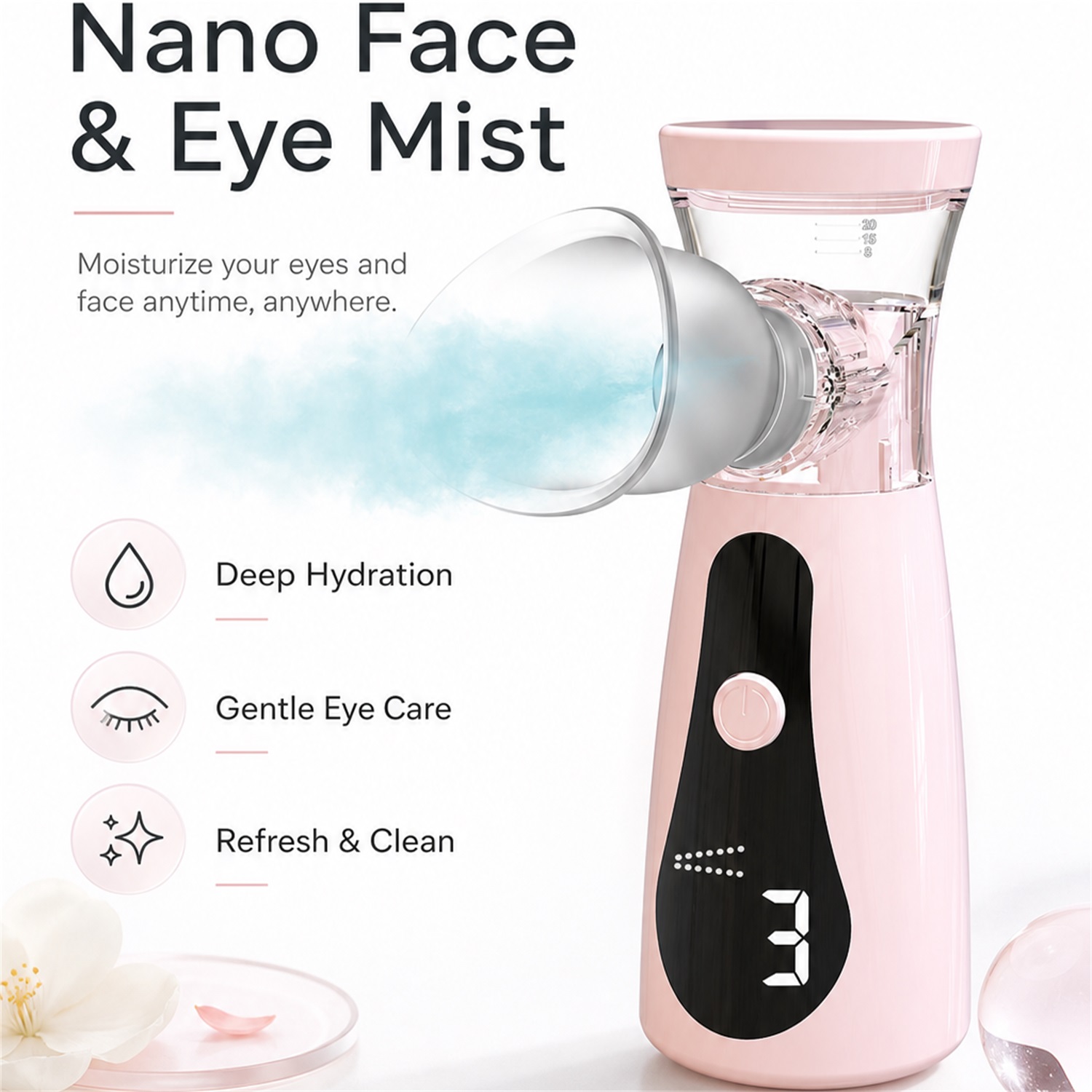 Vaporizador Facial Nano Cold S - Facial Steamer Nano reseña y precio