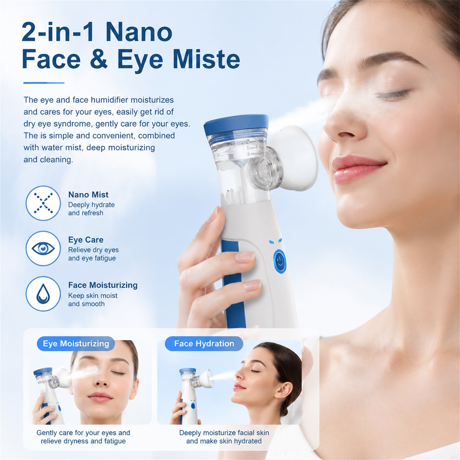 Nano Vaporizador Facial Portát - Facial Steamer Nano reseña y precio