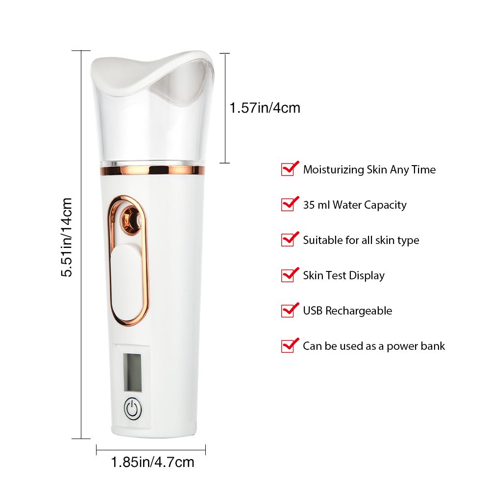Vaporizador Facial Nano Mister - Facial Steamer Nano reseña y precio